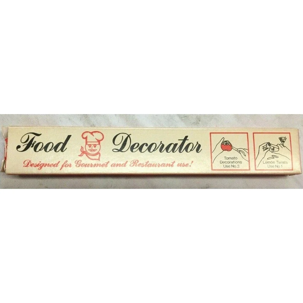 Quikut Vintage Food Decorator Tool Stainless Steel Chef Tool New Free Shipping